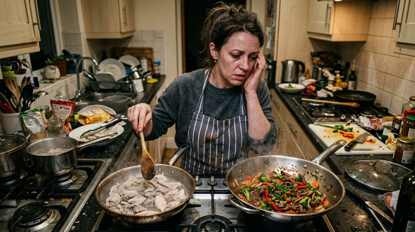 O Trauma de Fazer Duas Comidas